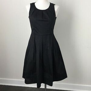 Talbots pleated middi dress